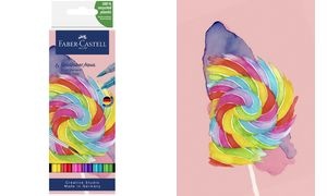 FABER-CASTELL Aquarellmarker GOLDFABER, 6er Etui Candy Shop