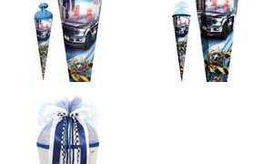 ROTH Schultüte "Polizei 911", rund, 700 mm