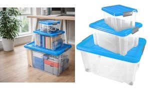 Peggy Perfect Aufbewahrungsbox mit Deckel, 3er Set