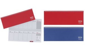 herlitz Tischkalender Colour 2026, farbig sortiert