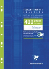 Clairefontaine Feuillets mobiles, A4, séyès, 200 pages