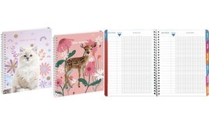 EXACOMPTA Cahier de textes Lovely, assorti