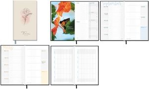 Häfft Jugendkalender Timer slim "Dainty Flower", 2026/2027