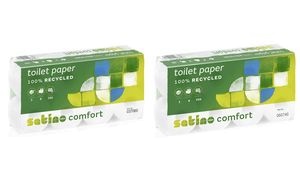 satino by wepa Toilettenpapier Comfort, 2-lagig, hochweiß