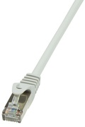 LogiLink Patchkabel, Kat. 6, F/UTP, 1,0 m, schwarz