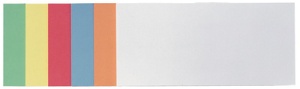 FRANKEN Moderationskarte, Rechteck, 205 x 95 mm, hellblau