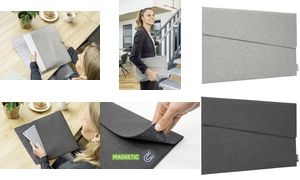 sigel Laptophülle/Tablethülle bis 14" (35,56 cm), hellgrau