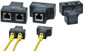 LogiLink RJ45 Anschlussverdoppler, 1:1 parallel geschaltet