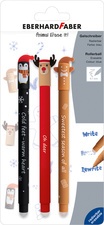 EBERHARD FABER Gelschreiber Animal Erase it! Winter, Blister