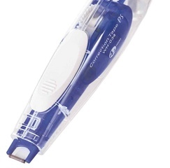 PLUS JAPAN Korrekturroller "PS", 5 mm x 6 m, blau
