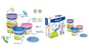 Pelikan Fingerfarbe Pearlfarben, 4er Set