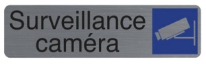 EXACOMPTA Hinweisschild "Surveillance caméra"