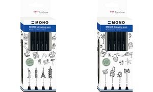 Tombow Fineliner MONO drawing pen "Bold Set", 4er Set