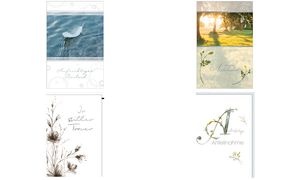 SUSY CARD Trauerkarte "Ast mit Zweigen"