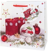 CACTUS Weihnachts-Geschenktüte "Kleines Auto", klein