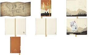 MOLESKINE Notizbuch "Herr der Ringe - Frodo + Sam",Hardcover