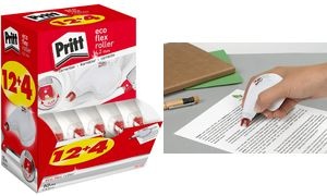 Pritt Korrekturroller Eco Flex, 16er Multipack