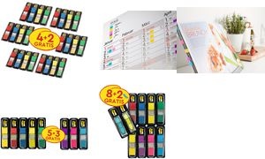 Post-it Haftmarker Index Mini, 11,9 x 43,2 mm, 4+2 Gratis