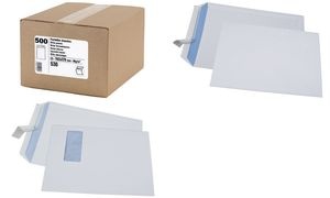 GPV Versandtaschen, C4, weiß, 90 g/qm, mit Fenster