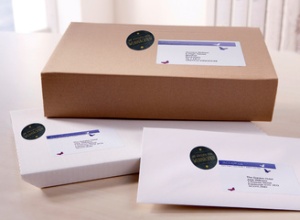 AVERY Zweckform Promotion-Etiketten "Weihnachten", schwarz