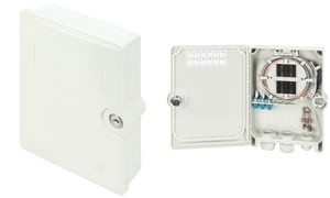 DIGITUS FTTH/FTTB-Anschlussgehäuse, 12x LC/PC, bestückt