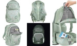 coocazoo Schulrucksack PORTER Dancing Dots