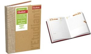 Oxford Agenda l'Etudiant KRAFT, 2026/2027, beige