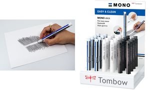 Tombow Radierstift "MONO Stick", 24er Display