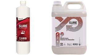SURE Sanitärreiniger "Washroom Cleaner & Descaler", 1 Liter