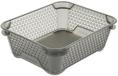 keeeper Stapelkörbchen "mirko", DIN A6, nordic-grey