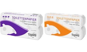 Tapira Toilettenpapier Plus, 2-lagig, weiß