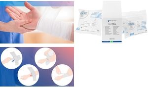 FIRST AID ONLY Steriles Wundverband-Set QuickStop, 3er Set