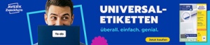 AVERY Zweckform Universal-Etiketten, 70 x 35 mm, weiß
