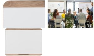 Bi-Office Weißwandtafel "Ace", (B)1.200 x (H)900 mm