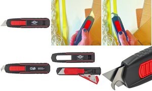 WEDO Safety-Cutter Double Side, schwarz/rot