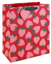 Clairefontaine Geschenktüte "Erdbeeren", mittel