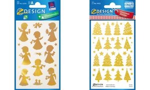 AVERY Zweckform ZDesign Weihnachts-Sticker "Goldengel"