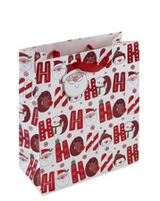 Clairefontaine Weihnachts-Geschenktüte "Hohoho II", mittel