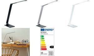 PAPERFLOW LED-Tischleuchte OLGA, Standfuß, schwarz