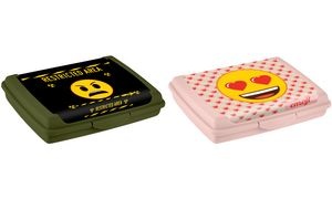 keeeper Brotdose carla mini "Emoji Hearts", 0,5 L, rosa