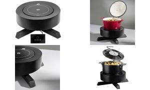 APS Induktionsstation BONFIRE, 900 Watt, inkl. Fernbedienung