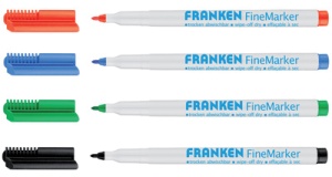 FRANKEN FineMarker, Strichstärke: 1-2 mm, sortiert