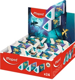 Maped Kunststoff-Radierer Pyramide DRAGON, 24er Display