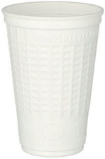 STARPAK Kunststoff-Thermobecher, 0,25 l, weiß, 50er