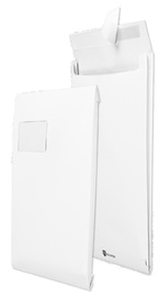 SECURITEX Faltenversandtasche, C4, weiß, mit Fenster