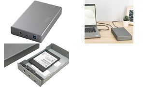 DIGITUS USB-Festplattengehäuse, SSD/HDD, extern, USB 3.0