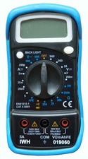 IWH Digitaler Multimeter, mit LCD-Display