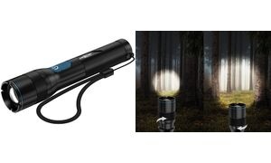 ANSMANN Akku LED-Taschenlampe Adventure TA1800RF, schwarz