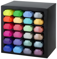 FABER-CASTELL Textmarker TEXTLINER 1546, 24er Deskset