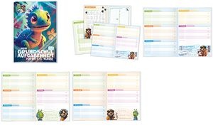 Häfft Lernfreunde Grundschul-Hausaufgabenheft Kleiner Dino